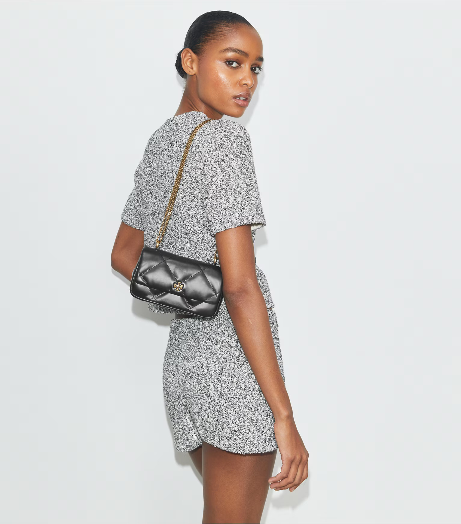 Mini Kira Diamond Quilt Flap Bag: Women's Designer Crossbody Bags | Tory Burch | Tory Burch (US)