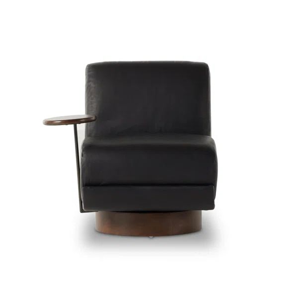 Bodi Genuine Leather Swivel Side Chair | Wayfair North America