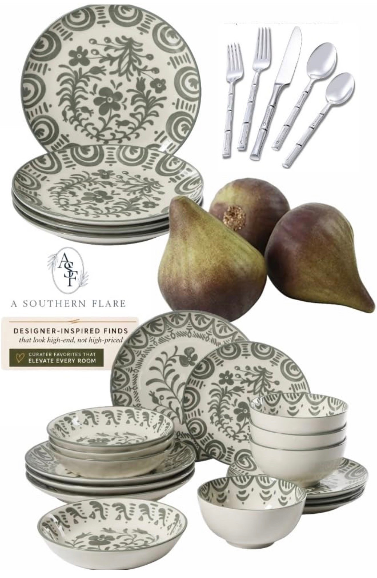 dinnerware pieces. High-end style at affordable prices! #HomeDecor #DiningElegance

#LTKHome