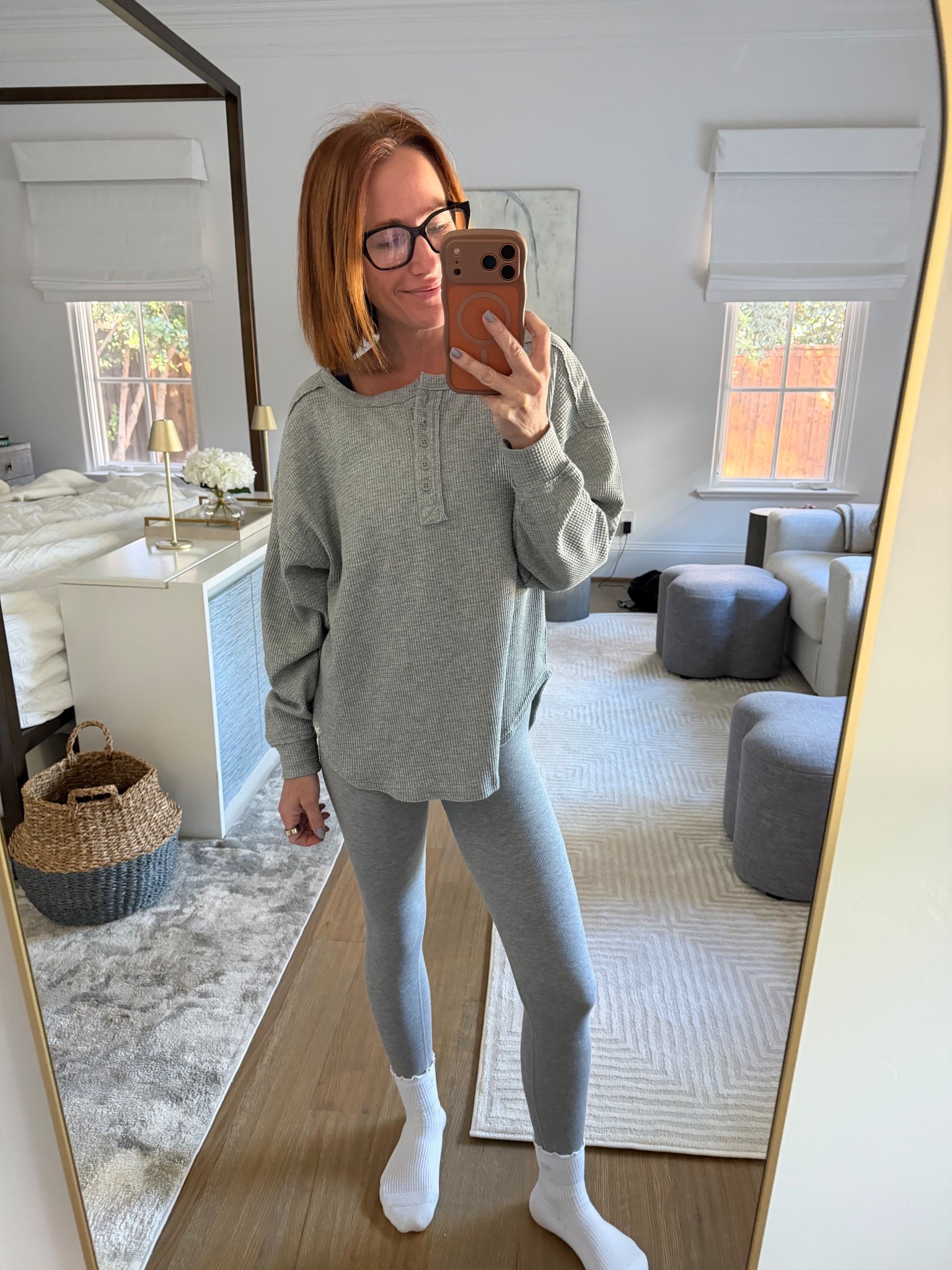Cozy-core but make it chic 🤍 This oversized henley and soft leggings combo is my go-to for school drop-offs, errands, or just pretending to be productive around the house. Think comfy without the college hoodie vibes — soft, warm, and pulled together.

cozy loungewear, henley pullover, soft leggings outfit, fall casual outfit, neutral outfit idea, comfy winter outfit, easy mom outfit, Target fashion, Amazon finds


#LTKActive #LTKmomlife #LTKFindsUnder50