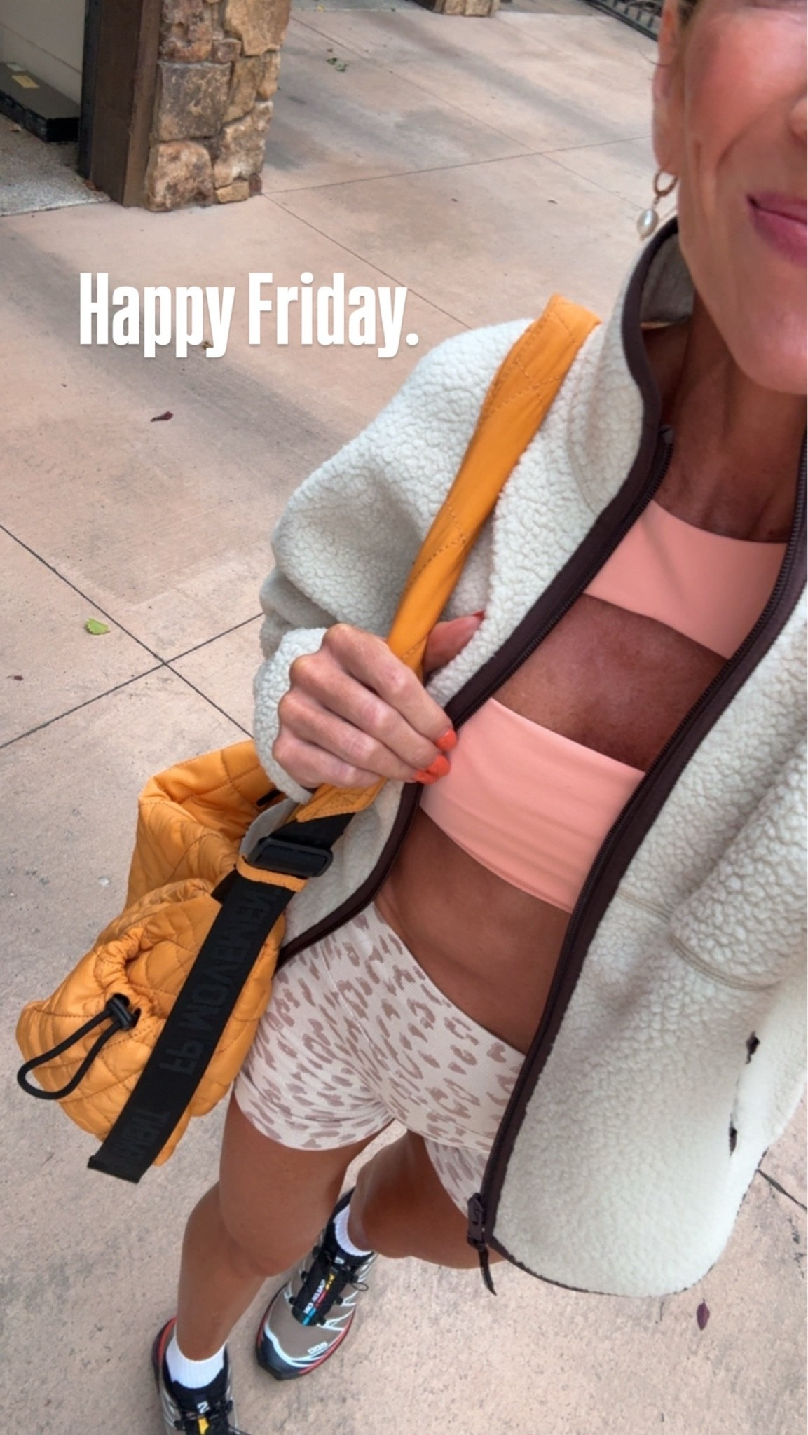 Top xs. Bottoms xs. Jacket xs. Shoes tts. 
@Aritzia

#LTKActive #LTKfitnessgoals #LTKdayinmylife
