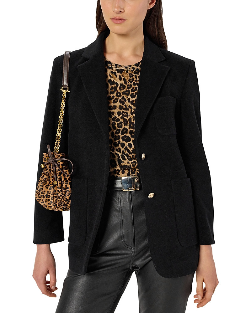 Gerard Darel Ninaelle Notched Lapel Blazer | Bloomingdale's (US)