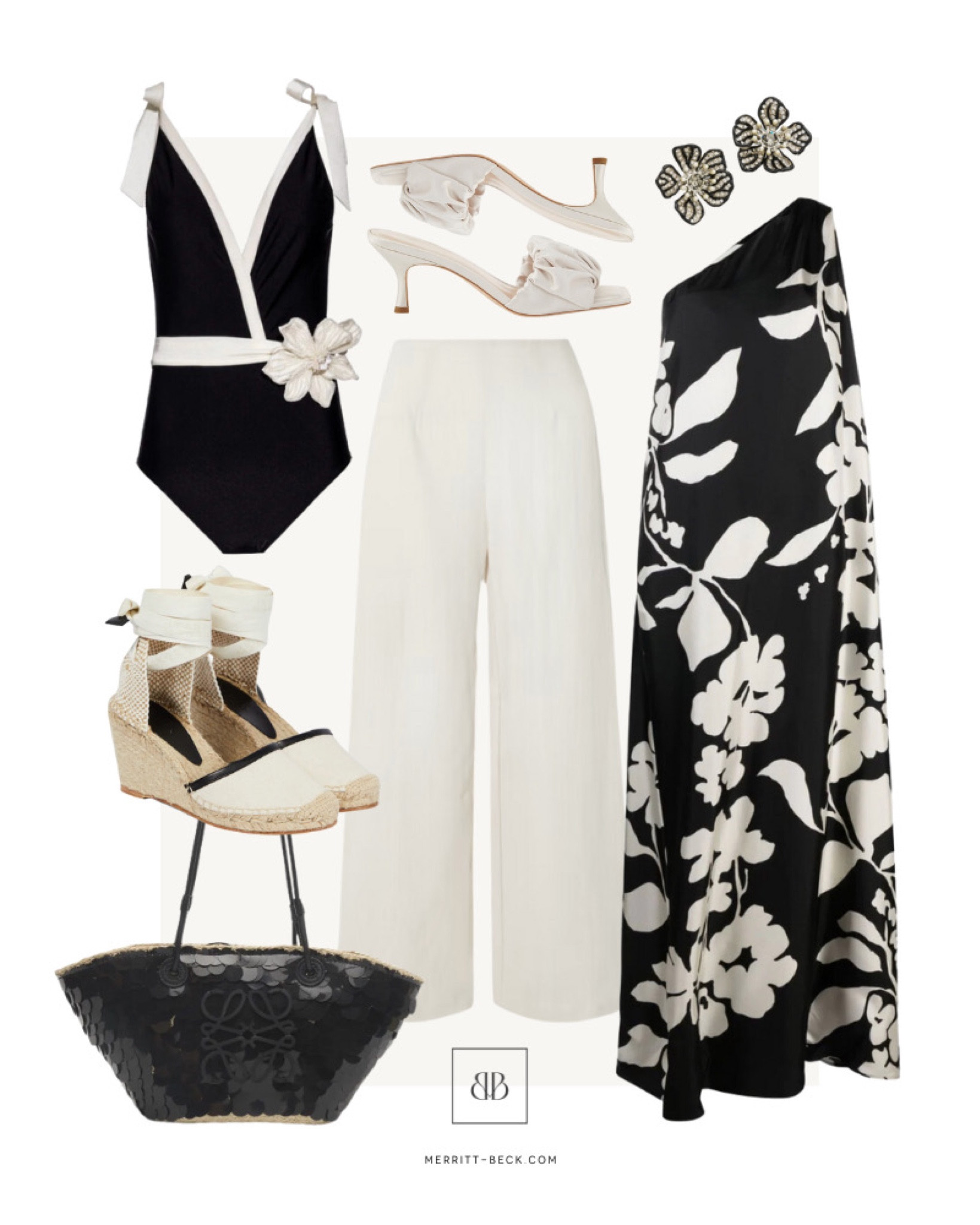 Classic black + white styles for summer. 🖤 Obsessed with the floral appliqué on this one-piece!



#LTKswim #LTKSeasonal