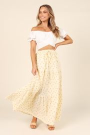 Adelaide Skirt - Cream | Petal & Pup (US)