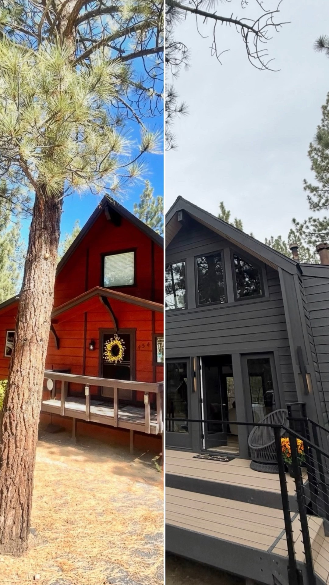 @Arhaus mountain home A-Frame renovation!