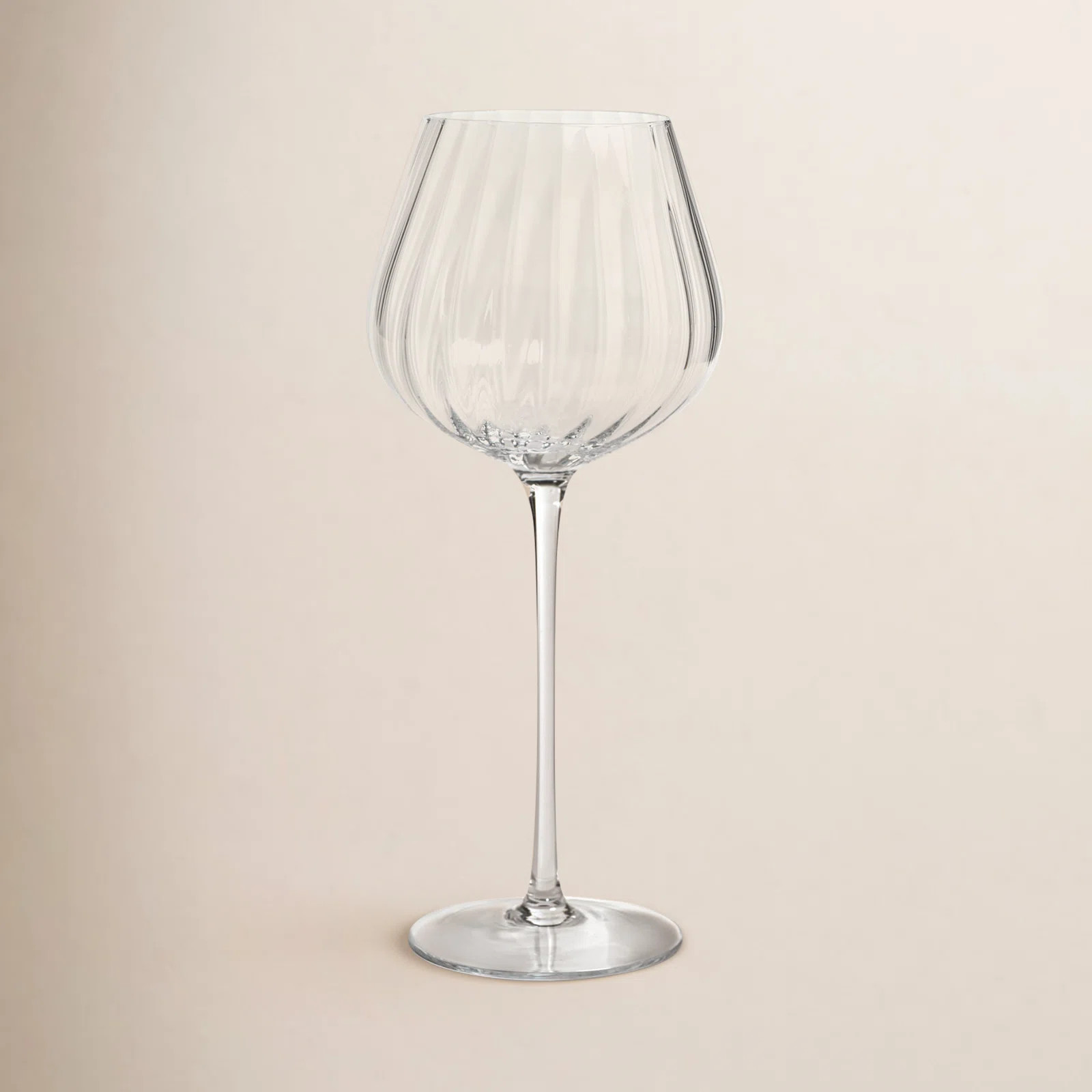 Birch Lane™ Boulder Ribbed Red Wine Glass & Reviews | Joss & Main | Joss & Main