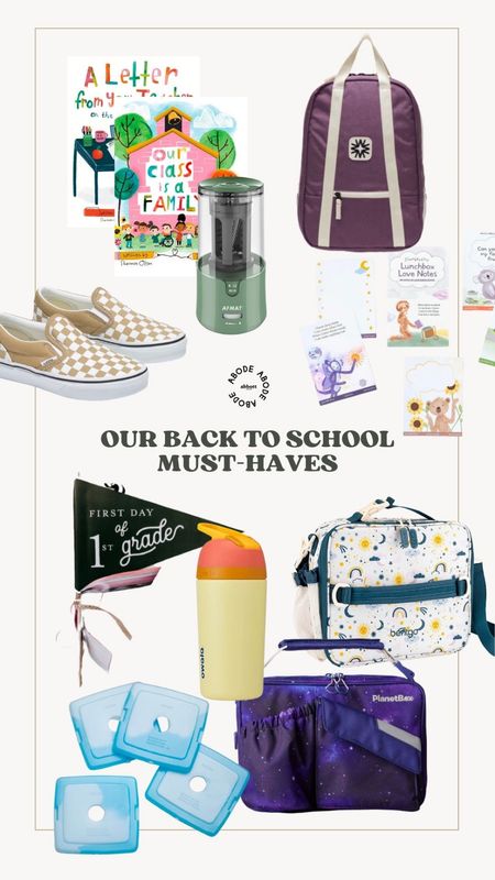 Our favorite items for back to school that we have used year after year. Backpacks, lunch boxes, water bottles, and books!

#LTKfamily #LTKBacktoSchool #LTKkids