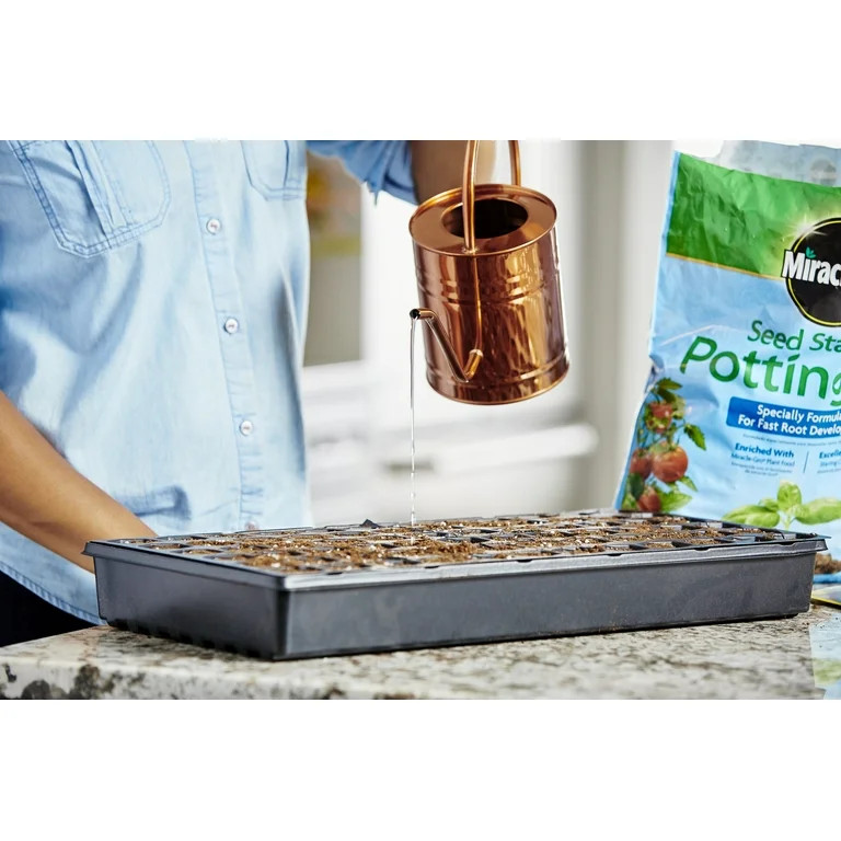 Miracle-Gro Seed Starting Potting Mix, 2-pack 8 qt., Use in Containers | Walmart (US)