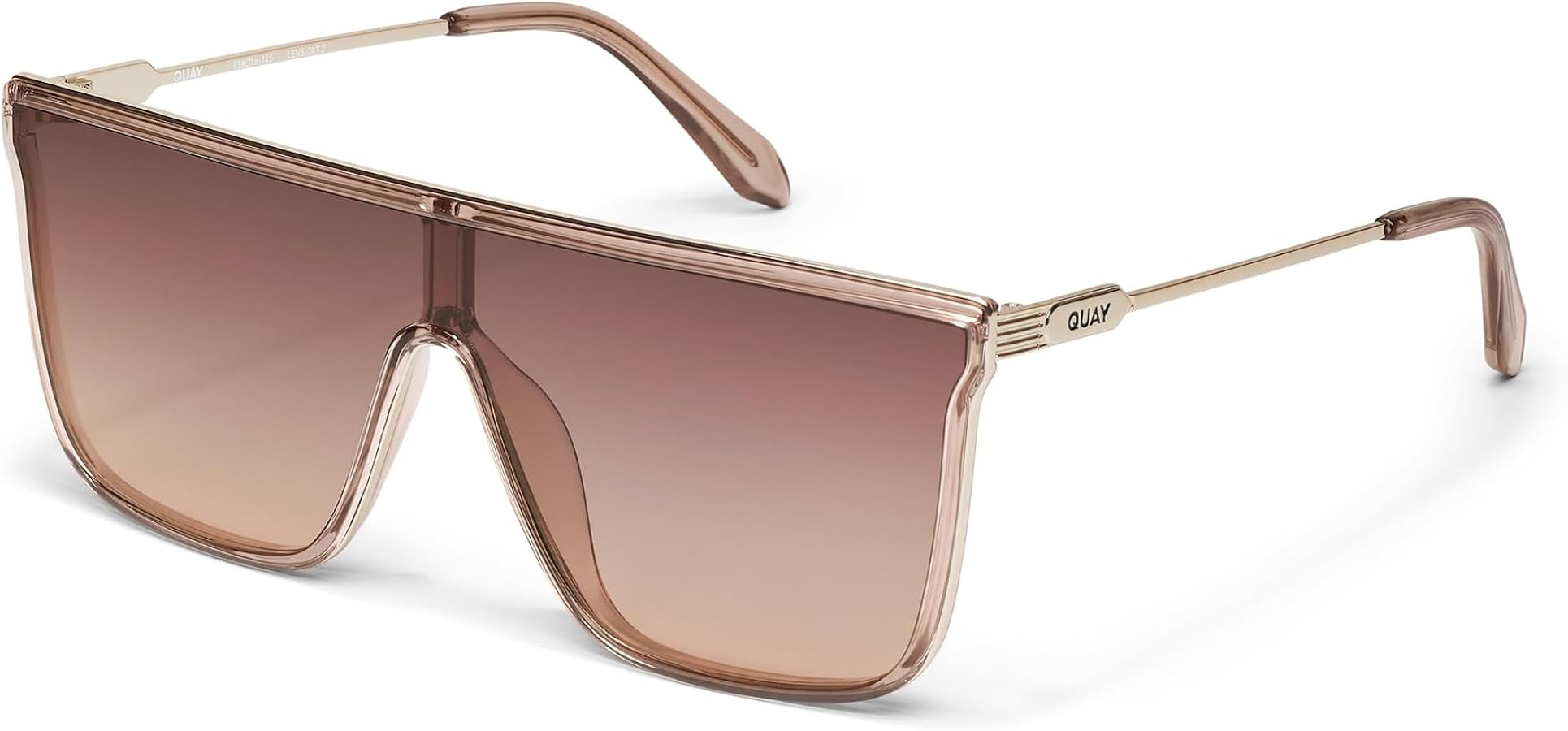 QUAY Nightfall Remixed, Oversized Shield Sunglasses for Men & Women, Square Glasses with UV-Prote... | Amazon (US)