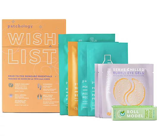 Patchology Wish List Head-to-Toe Skincare Essentials - QVC.com | QVC