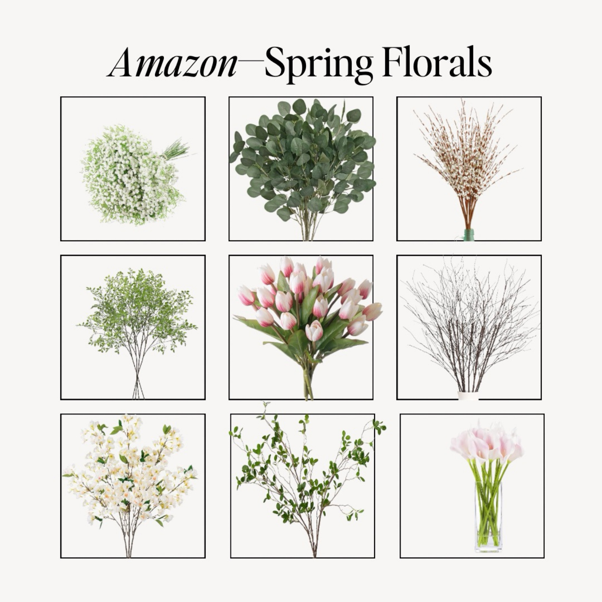 Spring florals from amazon!