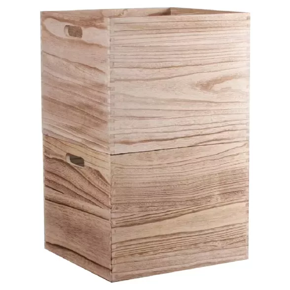 Pillowfort wood best sale storage bin