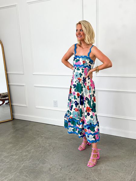 The cutest maxi dress with ric rac detail for your next summer vacation! 

#LTKStyleTip #LTKTravel #LTKFindsUnder100