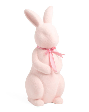 30in Flocked Rabbit Decor | Pillows & Decor | Marshalls | Marshalls