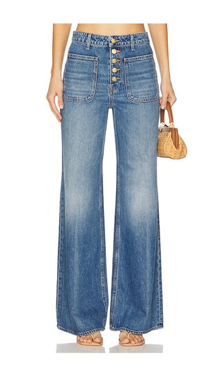 Ulla Johnson The Gwynne Jeans in Blue. - size 29 | Revolve Clothing (Global)