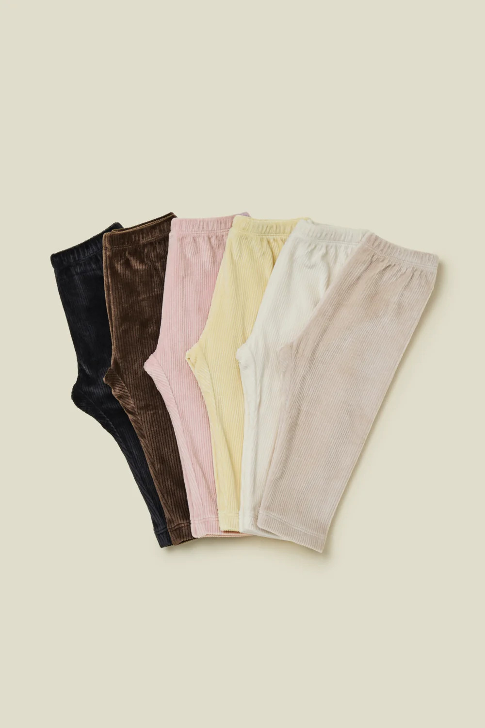 [25FW] Ultra-Warm Fleece-Lined Leggings | Konny Baby