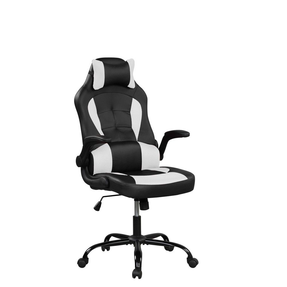 Victor Gaming Office Chair Black/White - Lifestyle Solutions | Target