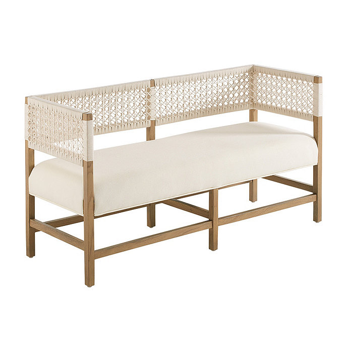 Kallie Woven Bench | Ballard Designs, Inc.