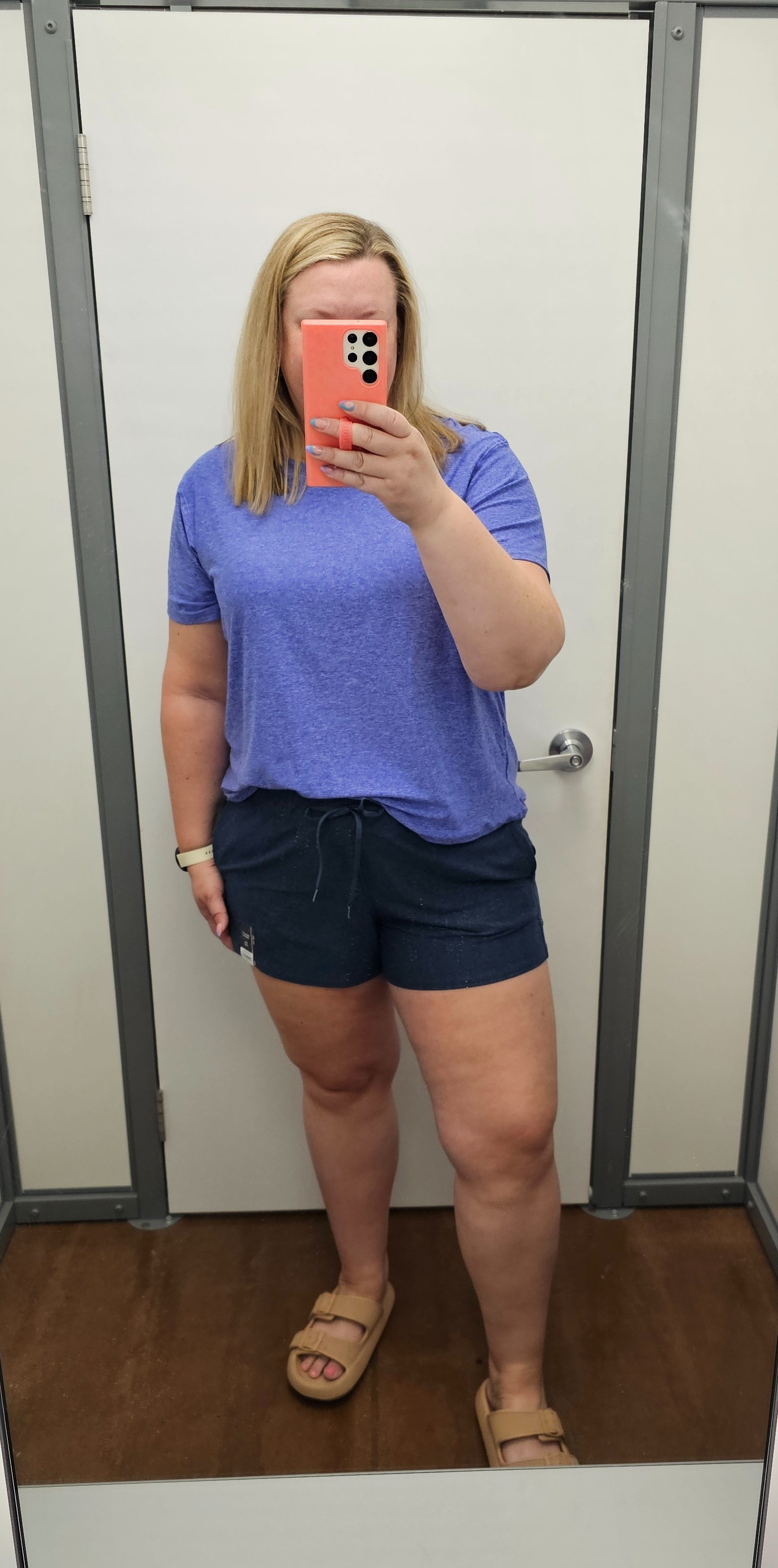I now have these shorts in 4 colors and they are so soft and stretchy. Wearing an XXL. Top is an XL and the color is perfection but does come in multiple othet colors. 

#LTKxWalmart #LTKFindsUnder50 #LTKActive