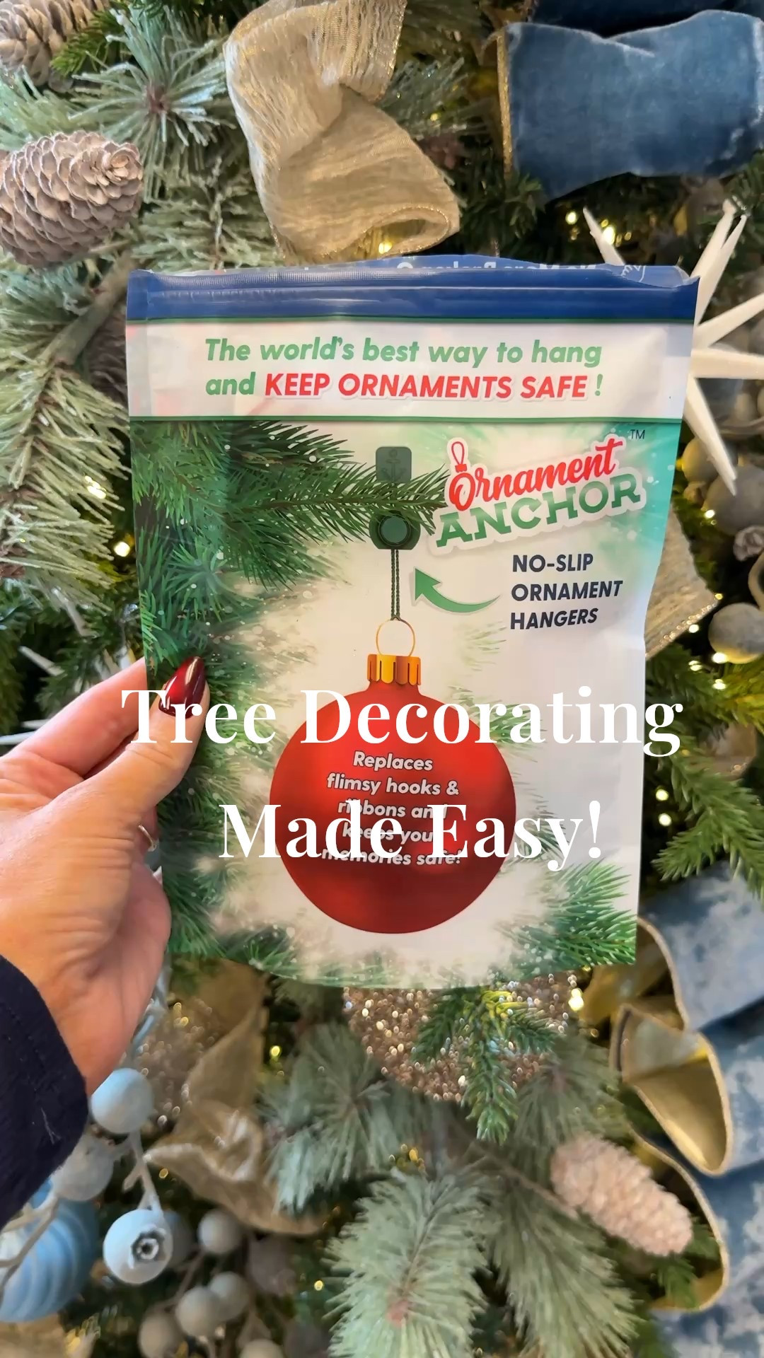 Decorating your tree has never been easier with these ornament anchors. They come in Green & Red and are on sale for Black Friday  

#LTKSeasonal #LTKHome #LTKHoliday