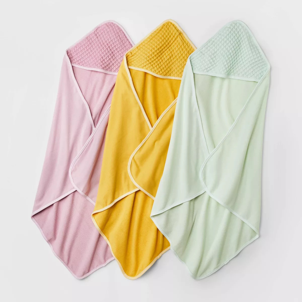 Baby Girls' 3pk Hooded Towel - Cloud Island™ | Target