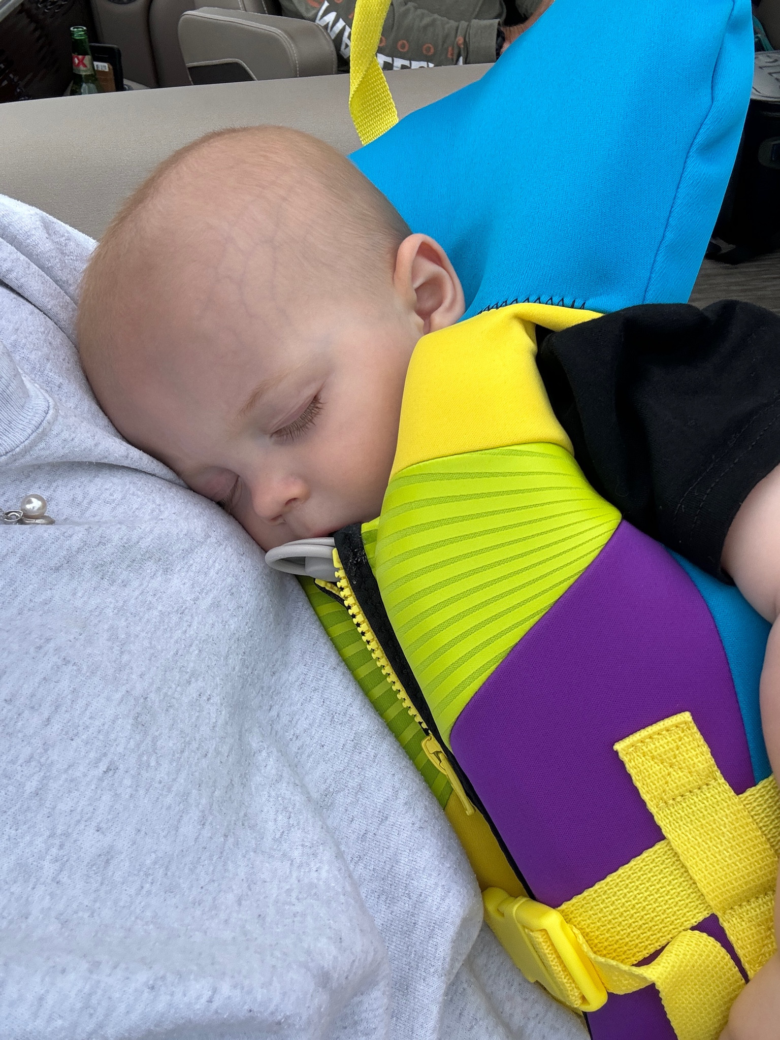 Soft and secure life jacket for toddlers and babies. 

#LTKTravel #LTKKids #LTKBaby