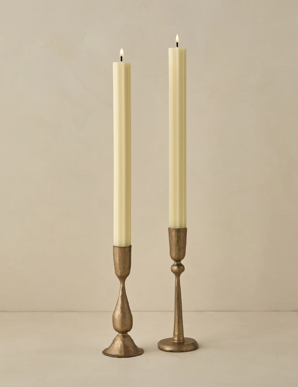 Fluted Church Taper (Set of 2) | Lulu and Georgia 