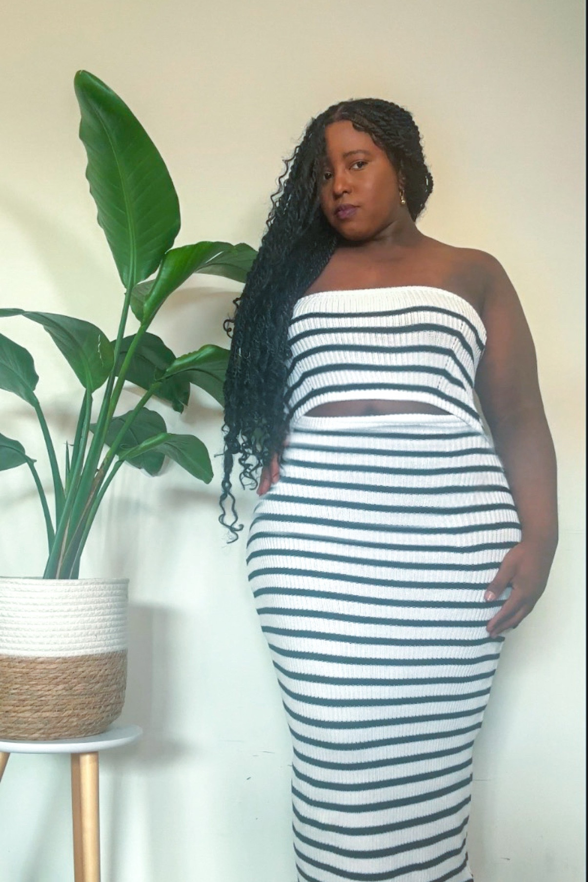 Vacation Vibes: The Perfect Striped Cut-Out Dress You NEED 🌴✨"

Are you ready  to turn heads on your next getaway? This stunning Striped Cut Out Strapless Tube Dress is the ultimate vacation outfit! 🌞 I want you to envision going for casual beach strolls to chic dinner dates, this sleeveless bodycon dress effortlessly blends style and comfort. The trendy cut out detail adds a touch of boldness, while the striped pattern keeps it playful and versatile.

The best way is to Pair it with your favorite strappy sandals, a woven tote, and oversized sunnies for the ultimate summer glam look. Available now on Amazon add this to your cart before your next adventure! 🛒

Shop this look now through my LTK @ ImthatStyle in the search bar  and make your vacation wardrobe pop

VacationStyle |AmazonFashionFinds | SummerOOTD|ChicAndAffordable
|ResortWearVibes | Vacation Outfits

#LTKTravel #LTKFindsUnder50 #LTKMidsize