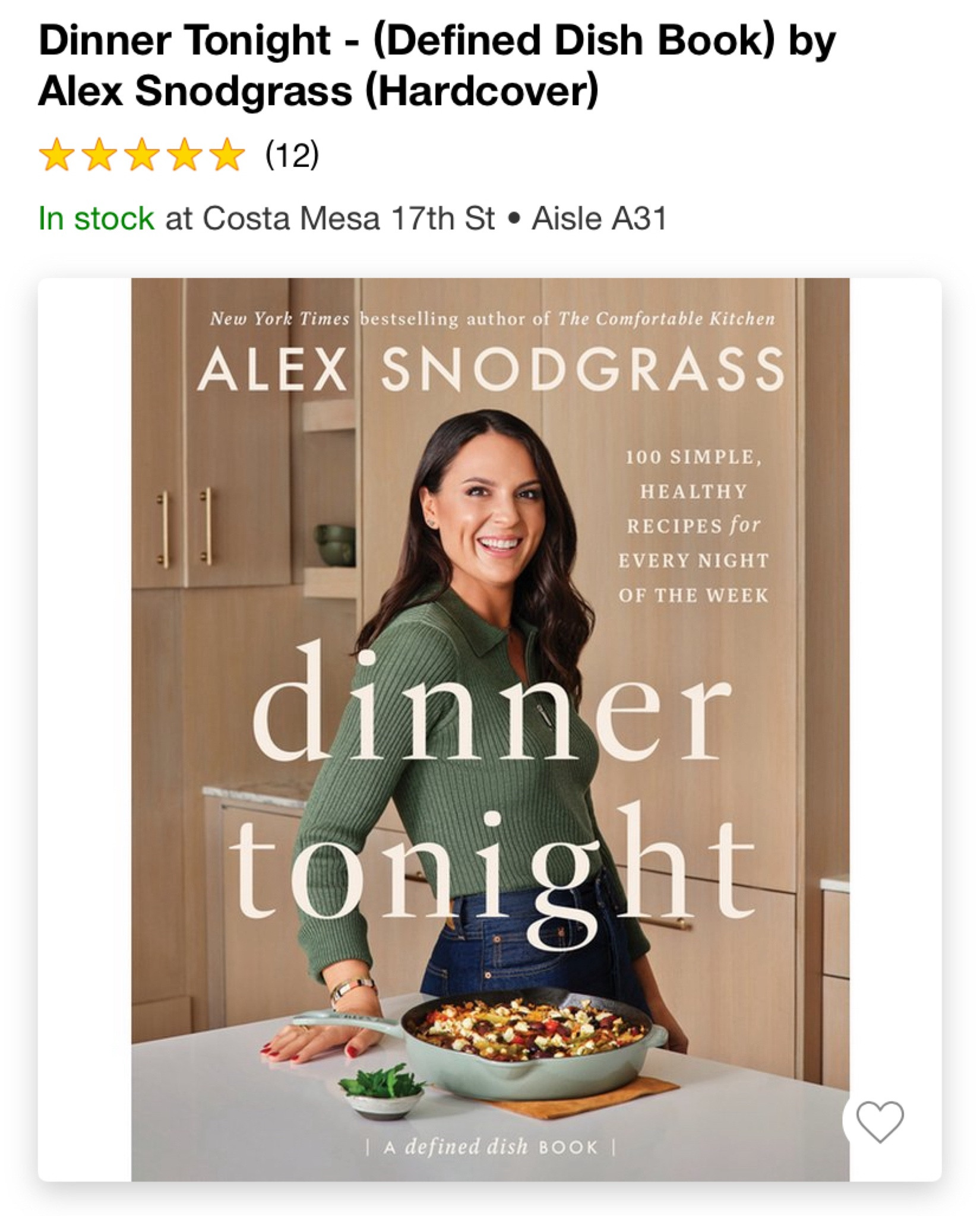 I make most of my dinners from this recipe book! 🫶🏼 