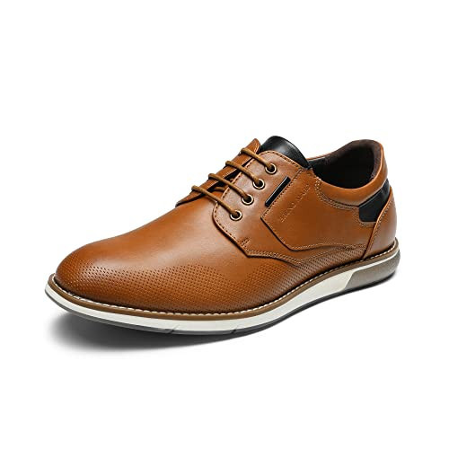 Bruno Marc Men's Casual Dress Shoes,Size 12W,Brown,SBOX2336MWIDE | Amazon (US)