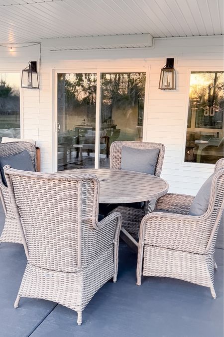 Outdoor Dining - Outdoor Hosting - Patio dining - patio hosting - dining set for porch - outdoor furniture 

#LTKhome