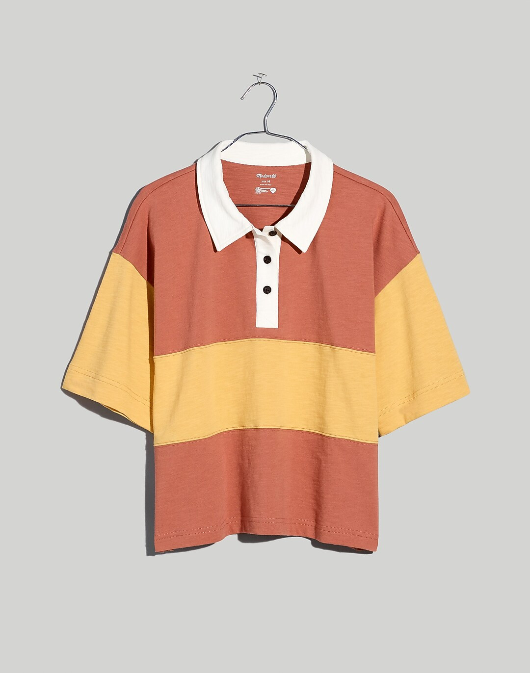 Oversized Polo Shirt | Madewell