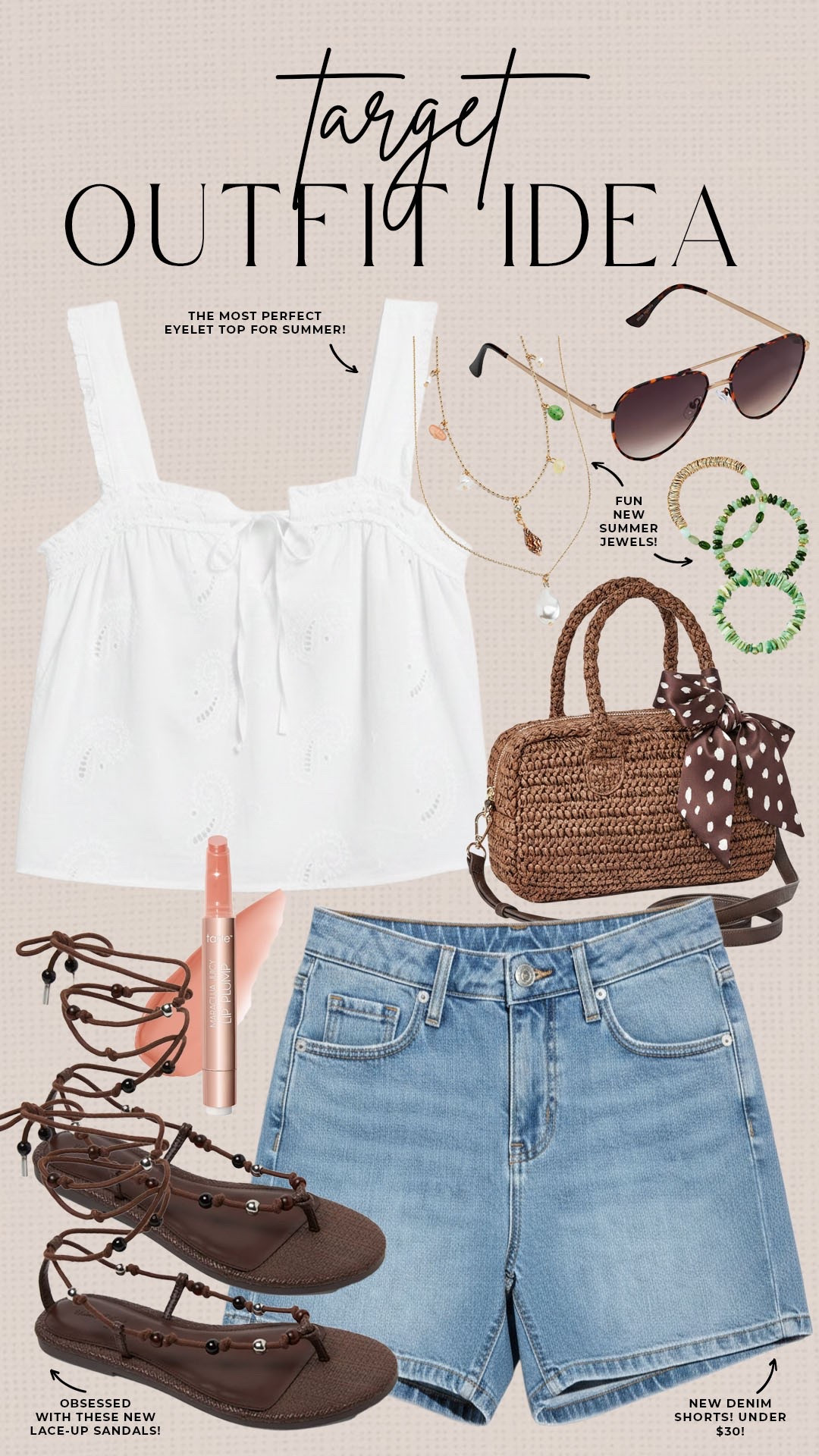 Target summer outfit idea

#targetfinds

Target finds. Target fashion. Target new arrivals. Target denim shorts. Target neutral summer outfit.

#LTKgrwm #LTKootd #LTKSeasonal