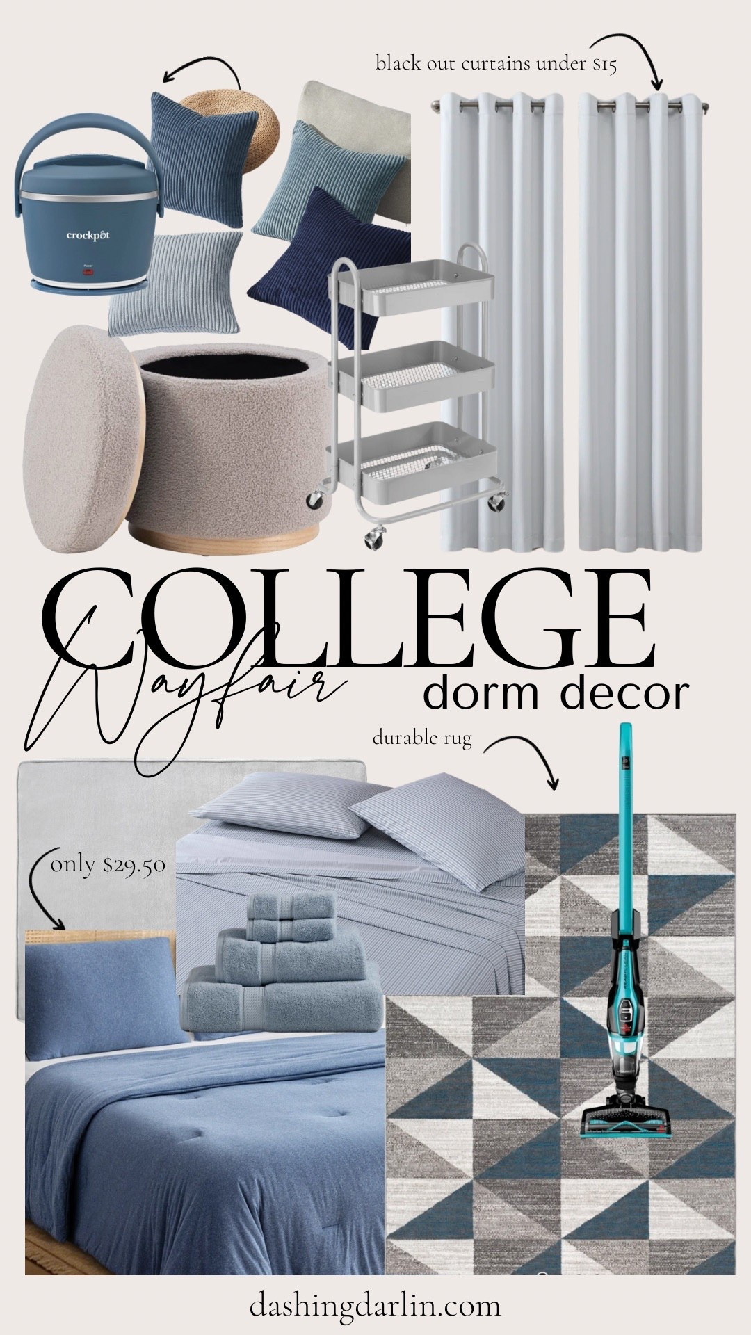 College dorm essentials!! Found all of his bedding, black out curtains and more for a GREAT PRICE!! 
Learned a lot after Bella’s freshman year. 
Listing what I bought at each website. 
More details on my blog. 




#LTKHome #LTKKids #LTKFamily