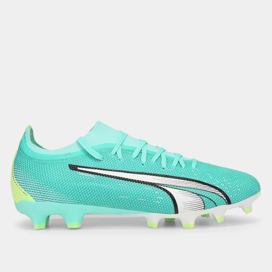 Chuteira Campo Puma Ultra Match Unissex - Verde | Netshoes (BR)