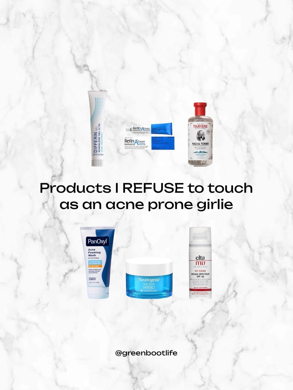 Swipe to see why ➡️➡️➡️

Do you want to see what I use to keep my acne under control? Comment ACNE and I’ll send it to you!

#acne #acnetips #acnemyths #acnesafe