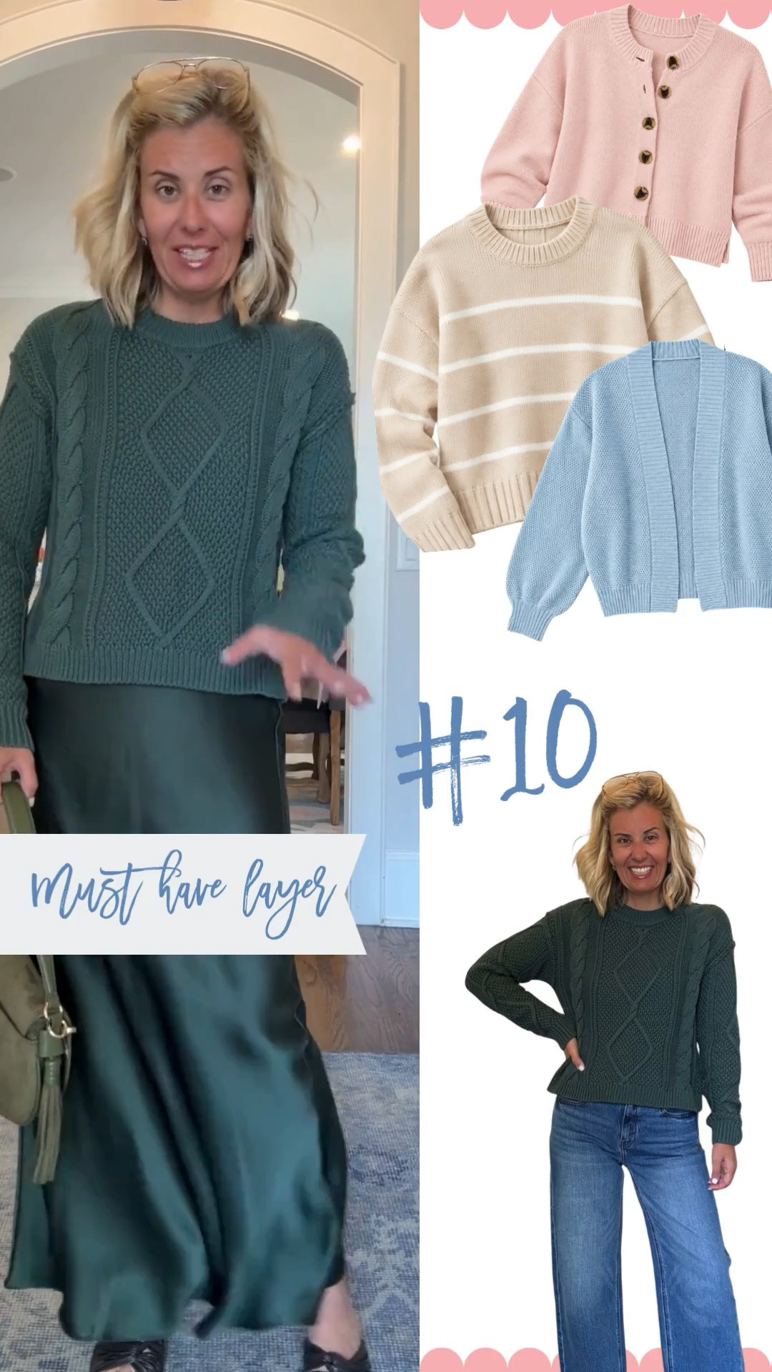 Quince sweaters are the ultimate closet keepers. The highest quality at affordable prices. I wear xs.

#LTKdayinmylife #LTKSeasonal #LTKOver40