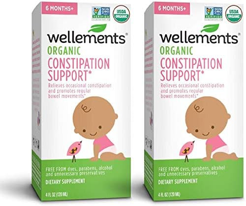 Wellements Organic Baby Constipation Support, Free from Dyes, Parabens, Preservatives-Packaging M... | Amazon (US)