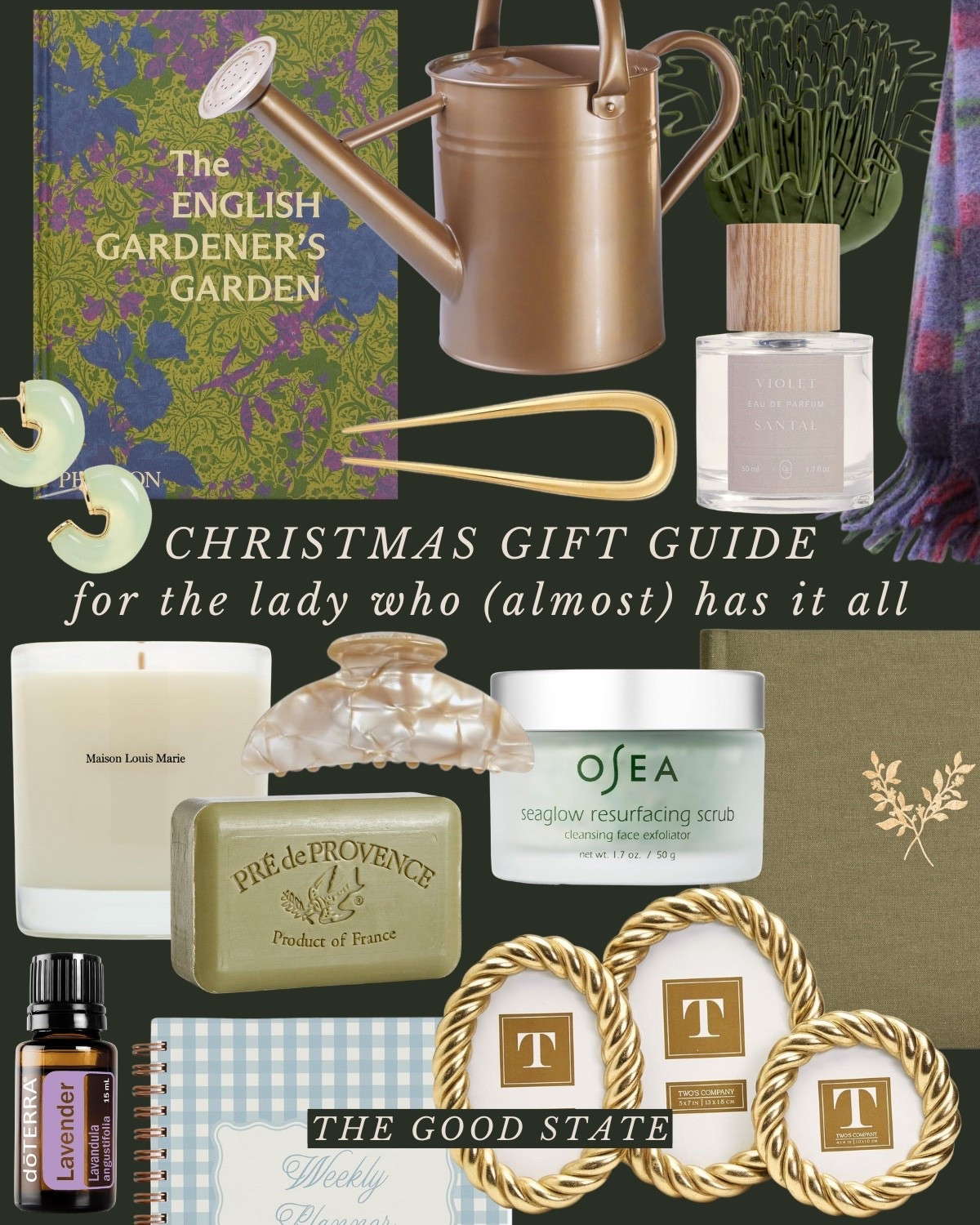 This collection is for the intentional gift givers. For those who deeply desire to give gifts that are meaningful and thoughtful.  These gifts were carefully curated for those who make life beautiful—for the gardeners, homebodies, travelers, hostesses and for those who find joy in the everyday. For the girlies who love slow mornings at home wrapped in their favorite plaid throw blanket. The aroma of freshly brewed coffee filling every corner of their home and golden morning light dancing through the windows. For the farmers market ladies with sleepy eyes, their trusty barn coat and arms full of seasonal produce and flowers. These gift ideas are for the hosts who live for the reward of a full home and crowded table. For the gardeners and florists. The ones who appreciate little luxuries like the flickering flame of a holiday candle, a peaceful skincare routine and cozy cashmere socks on a chilly winter day. For the homesteader who has piles of quilts in her closet and endless sourdough loaves for her family and neighbors. These are more than just gifts—they’re tangible ways to tell love ones, “I see you and I love you”. “I see the desires of your heart and the season of life you’re in and I celebrate you”.  #nichegifts #giftideas #giftsforher #giftguide #uniquegifts #uniquegiftideas #farmersmarket #marthastewart #gardeninglove #slowliving #slowmorning #ralphlaurenchristmas #ralphlauren  Sezane, Etsy, unique gifts, Christmas gifts, holiday gifts, Ralph, Lauren, target, McGee and Co., Shea, McGee, Amazon, Anthropologie, free people, Walmart, hosting, gifts for hose, gifts for him, L.L. Bean, Tuckernuck, jewelry, accessories, purse, gift idea, J.Crew, Haven, well within, Quince

#LTKHoliday #LTKGiftGuide #LTKHome