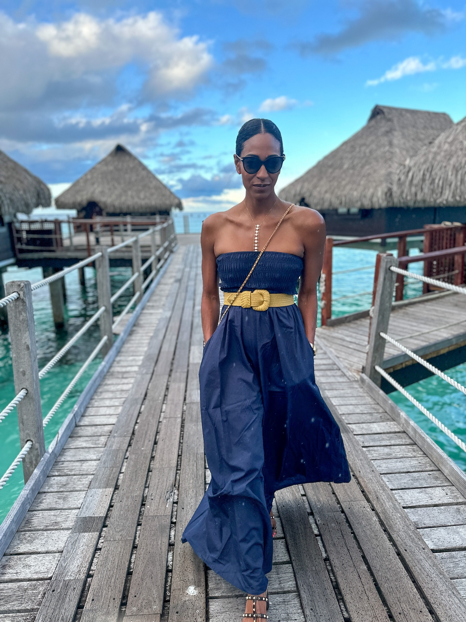 A wide-legged jumpsuit with pockets? Yes please. 

The belt is such a great addition to your closet. At $60, it’s versatile and durable as I’ve had mine for 3 years and it still looks new. 

#LTKtravel #LTKfindsunder100 #LTKstyletip