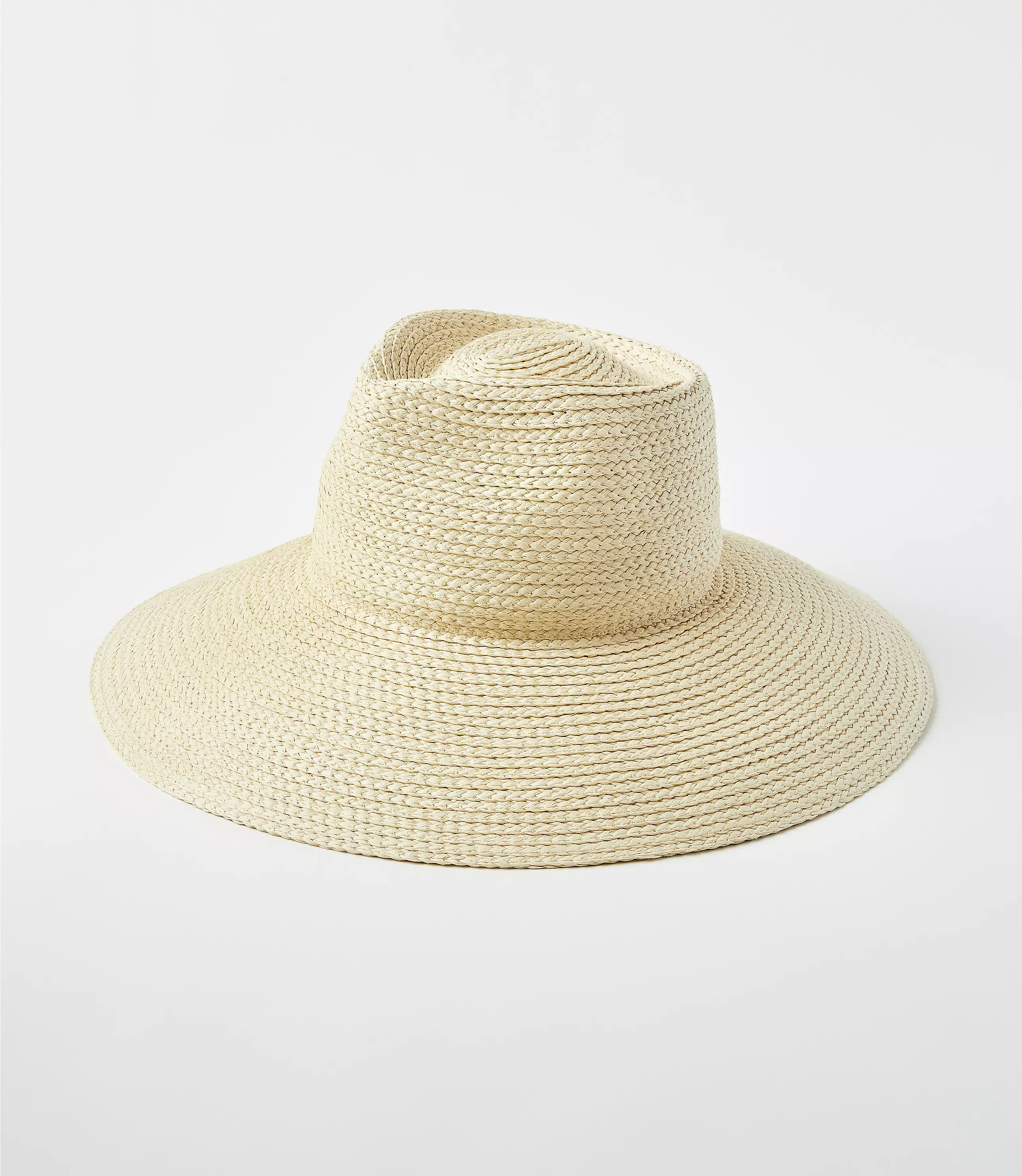Wide Brim Straw Hat | LOFT