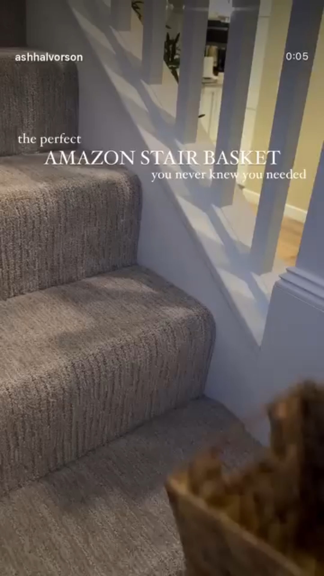 I love this Amazon basket for the stairs! We put the kids toys, books and clothes in here and at the end of the day they put it away in their rooms! 

#amazon #finds #basket #LTKKids

#LTKdayinmylife #LTKmomlife #LTKHome