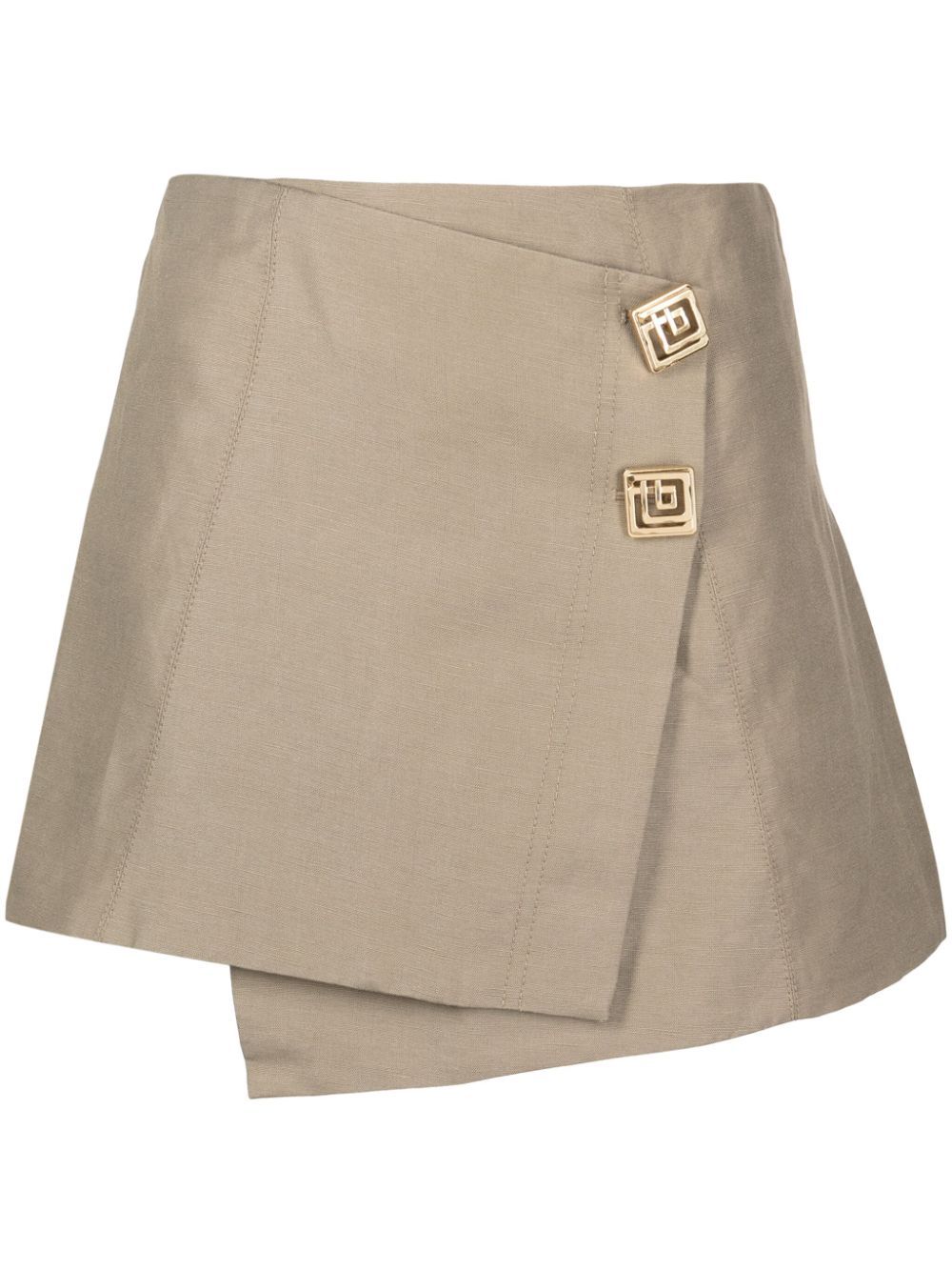 Aje Realm Asymmetric Miniskirt - Farfetch | Farfetch Global