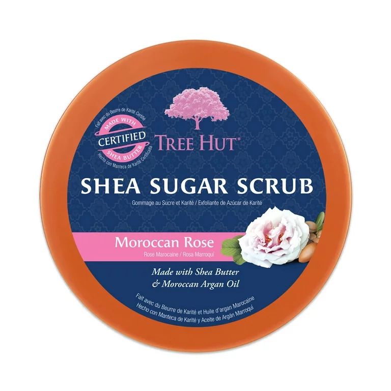 Tree Hut Shea Sugar Scrub, Moroccan Rose, 18 oz (510 g) | Walmart (US)