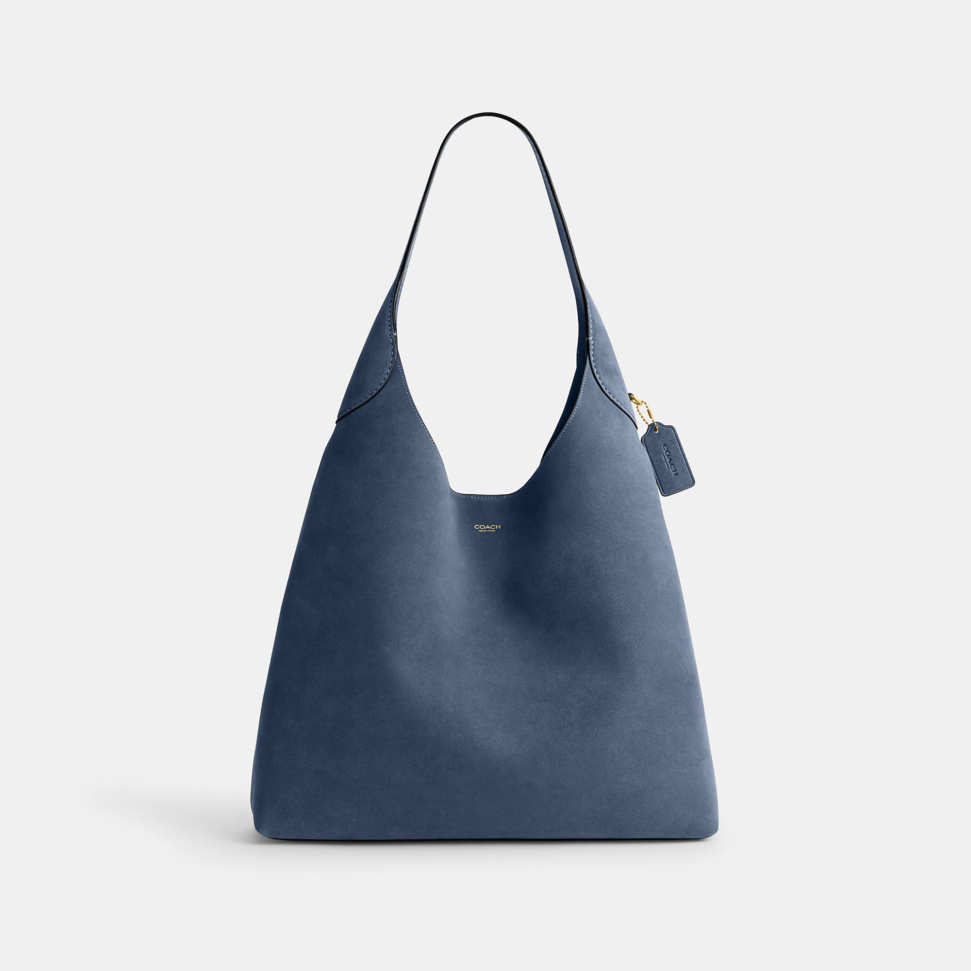Coach Brooklyn Shoulder Bag 39 - Women's - Brass/light Denim | Coach (US)