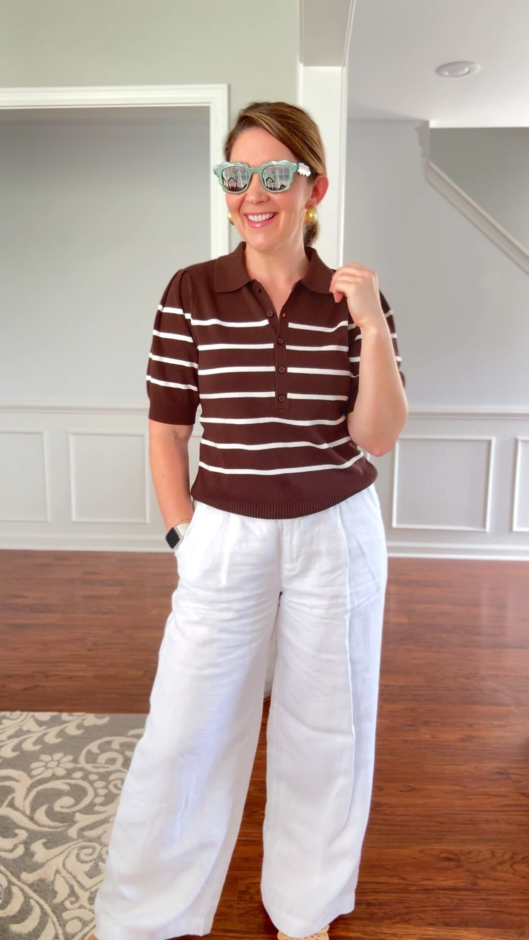 Chocolate brown and white linen pants! AlwaysAgnes loves this combo.



#LTKFindsUnder100 #LTKFindsUnder50 #LTKOver40
