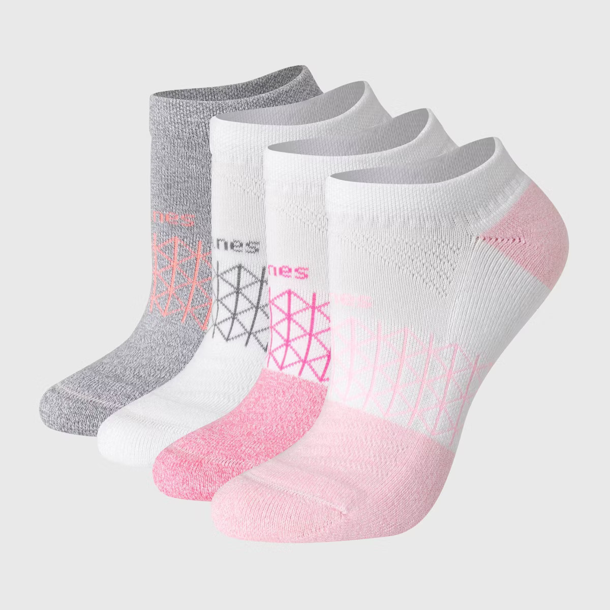 Hanes Women's 4pk Absolute Active No Show Socks - 5-9 | Target