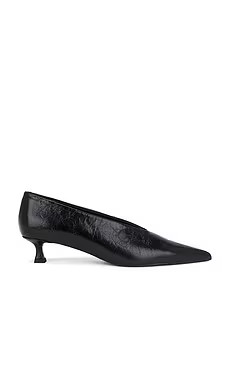 Tony Bianco Cherry Pump in Black Crinkle from Revolve.com | Revolve Clothing (Global)