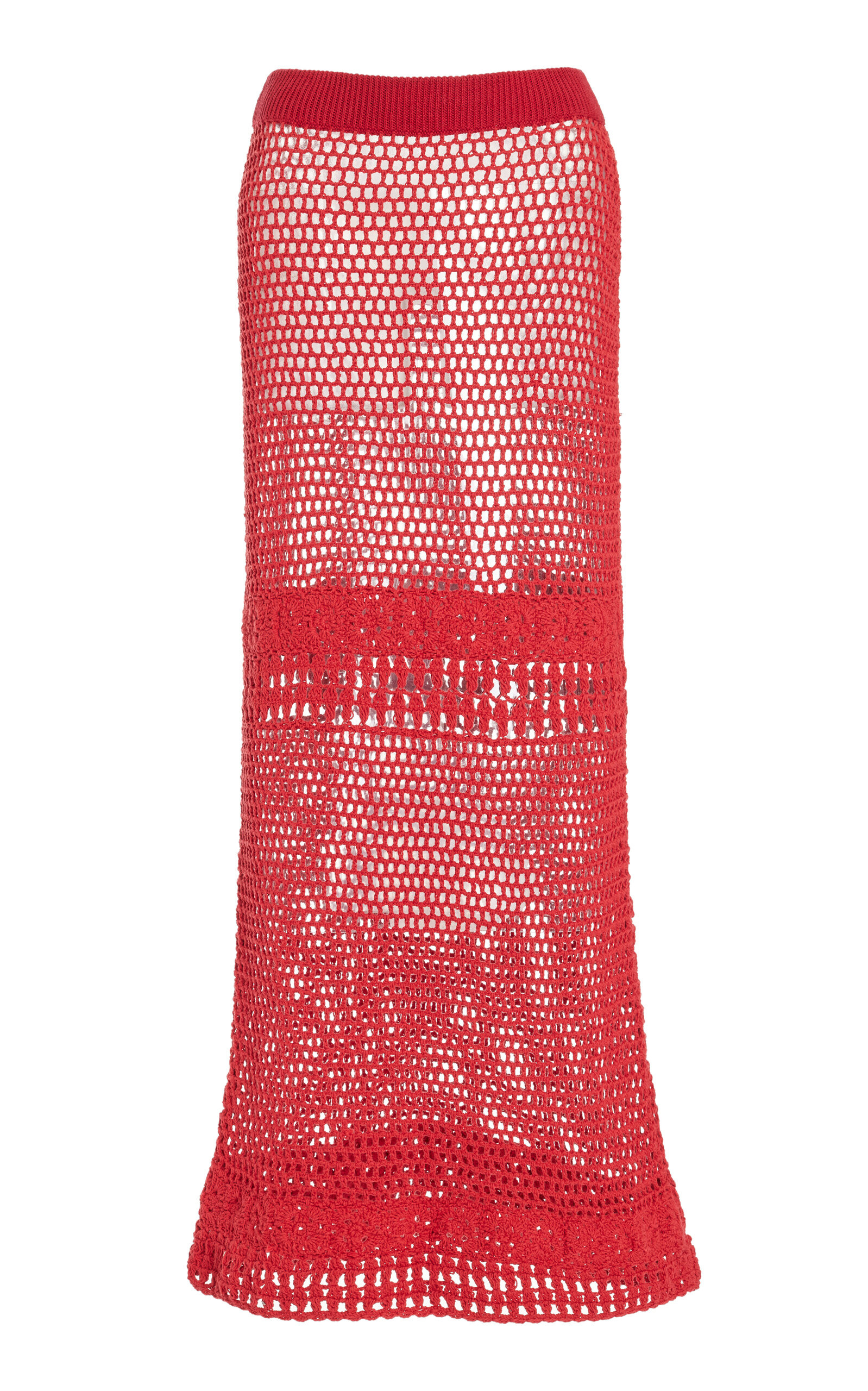 Grace Crocheted Cotton Maxi Skirt | Moda Operandi (Global)