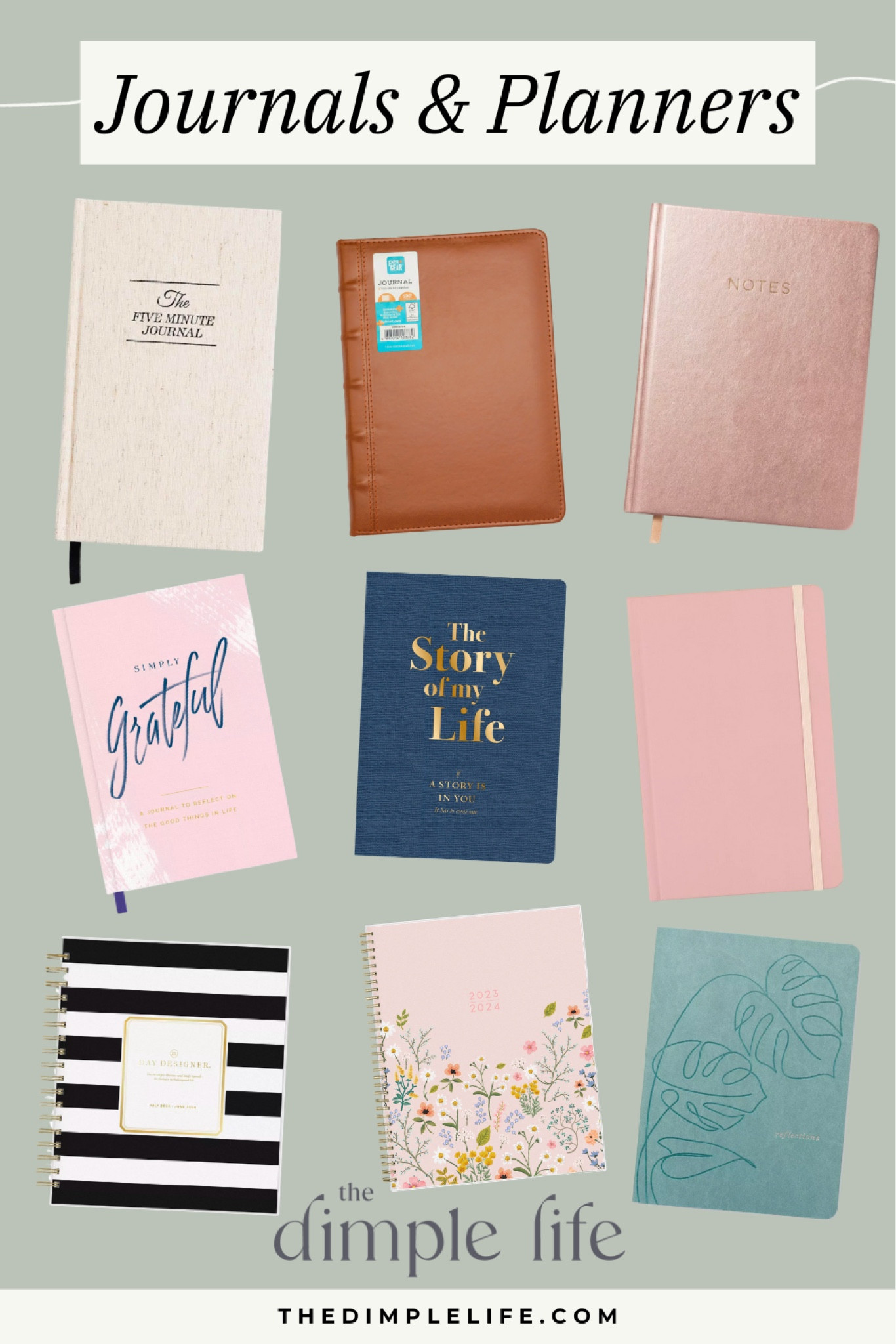 Organize your days with these stunning journals and planners from Amazon, Walmart, and Target! 

#JournalsAndPlanners
#OrganizationEssentials
#StayProductive
#AmazonFinds
#WalmartDeals
#TargetFinds
#PlanYourDay
#ProductivityBoost
#StayInspired
#NotebookLove
#PlannerAddict
#OrganizedLife
#WritingGoals
#TimeManagement
#GoalSetting
#CreativePlanning
#DailyJournaling
#StationeryFinds
#StayOnTrack
#MindfulLiving
#WriteItDown



#LTKunder50 #LTKBacktoSchool #LTKhome